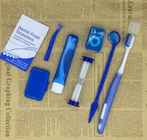 Best Dental Orthodontic Oral Kit Dental Brush Ties Toothbrush Interdental brush Floss Oral Care Kit wholesale