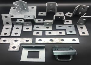 Metal Steel Slotted Custom Shape Unistrut Fittings
