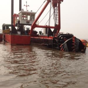 China 6000m3 Large Size River Sand Cutter Suction Dredger For Sea Sand Reclamation on sale
