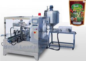 China 10ml - 1000ml Premade Bag Filling Machine For Emulsifiable Pesticide / Liquid Insecticide on sale