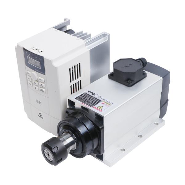 Cheap 18000RPM 4.5KW Air Cooled Square Spindle Motor The Ideal Choice for CNC Router Machine for sale