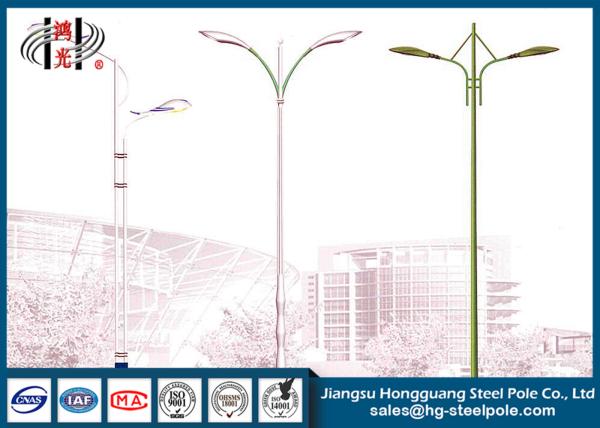Cheap Street Lighting Tubular Outdoor Street Lamp Post 6m - 15m for sale