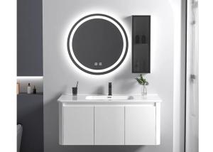 China Wall Mounted Wash Basin Vanity Cabinet Waterproof For Bathroom on sale