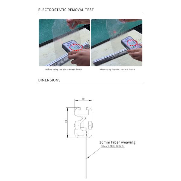 SuperPolar Eliminator Anti Static Brush Carbon Fibre Brush