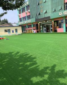 China Home Garden 12000D Latex Coating Artificial Synthetic Grass on sale