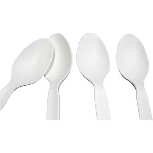 China PLA Disposable Biodegradable Cutlery Set Nontoxic Durable Safe Material on sale