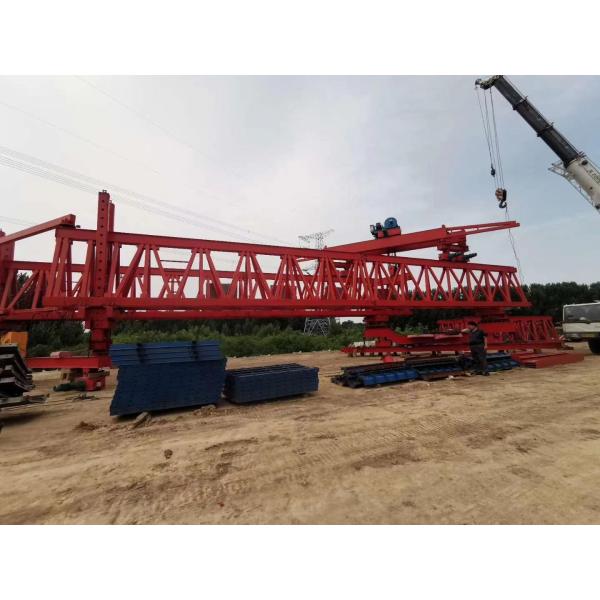 JQJ 100t bridge erecting machine, double beam truss bridge erecting machine crane and electric travelling crane made in