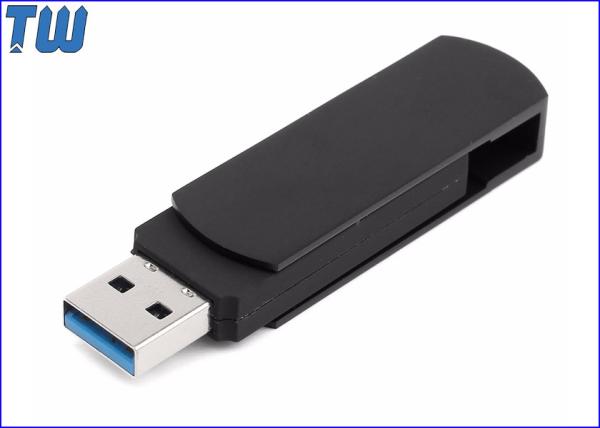 Cheap Key Ring Pure Black Twister USB 3.0 8GB USB Memory Stick Thumb Drive for sale