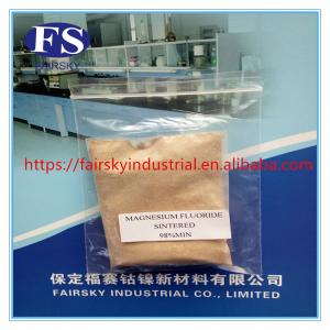 Best Magnesium Fluoride Sintered(Fairsky) mainly used on the flux-cored wire&amp; wholesale