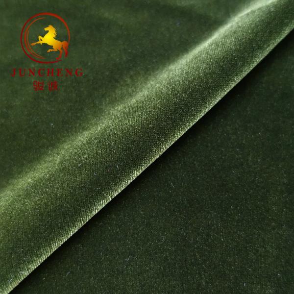 Cheap 280gsm Warp Knitting Velvet Soft Spandex Polyester Fabric Korean Velvet for sale