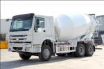 CCC Concrete Construction Equipment Sinotruk Howo 6x4 Howo Mixer Truck 10m³ With