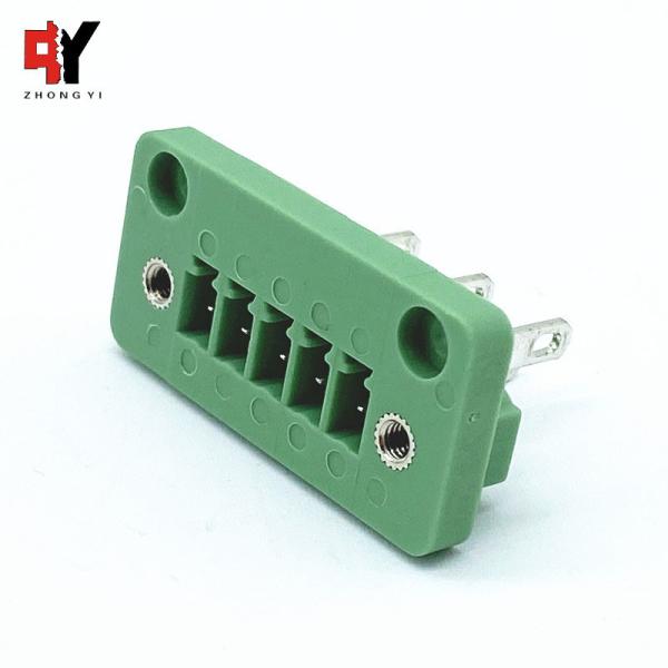 Screw Type Plug-In Terminal Block HQ15EDGWB-3.81mm Pitch Brass