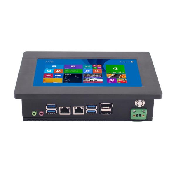 Cheap Aluminum Case Industrial Panel Mounted Touch Screen Pc Fanless Computer for sale
