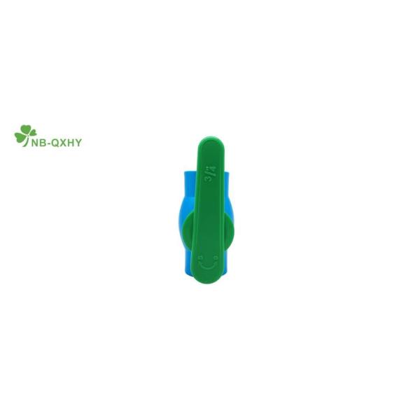 Nb-Qxhy Green Butterfly Handle Plastic PVC Compact Ball Valve with Water Supply