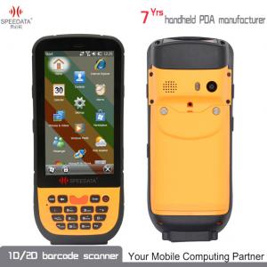 Best Handheld PDA Android laser Barcode Scanner 8MP Camera 8GB ROM 1GB RAM wholesale