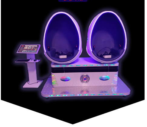 Double Chair Virtual On Arcade Cabinet , Omni Directional Vr Motorbike Simulator