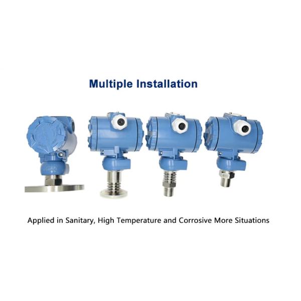 Digital Display Water Oil Gas Pressure Sensor RS485 Pressure Transmitter 4-20mA