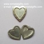 Oval brass photo locket jewelry accessory, ready mold H65 brass picture lockets