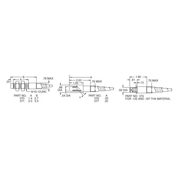 Customized Parking Brake Cable / Long Brake Control Cable Construction Machinery Parts