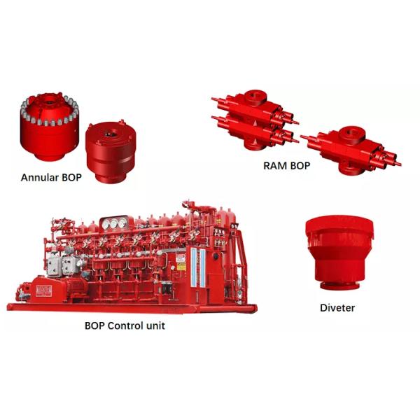 API 16A Bop Diverter System Stack For Oil Drilling Rig Equipment