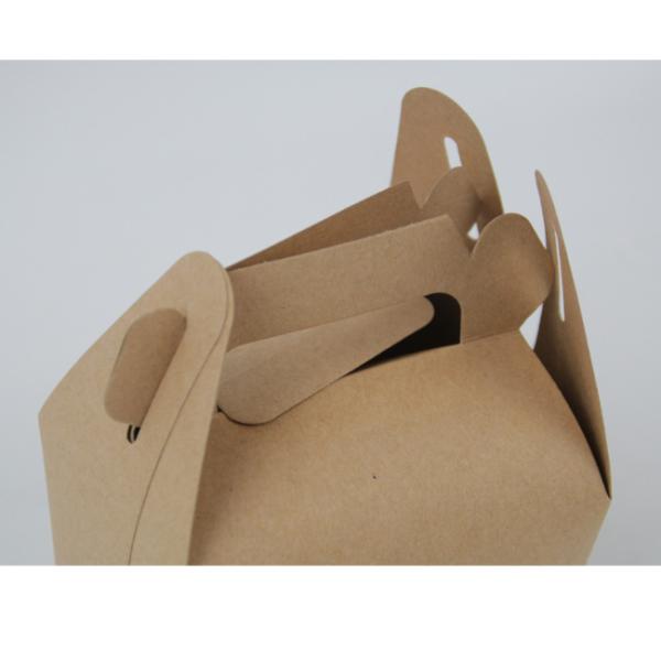 Screen Printing 250g Kraft Paper Food Packaging Box 0.024kg