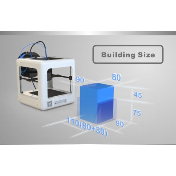 Easthreed Automatic Small Desktop 3D Printer , Self Developed Nano 3D Printer