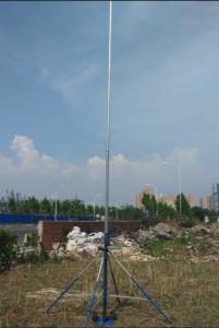 China endzone camera motorized Pan & Tilt head for aerial photography mast ground based aerial videoing endzone film alu pole on sale
