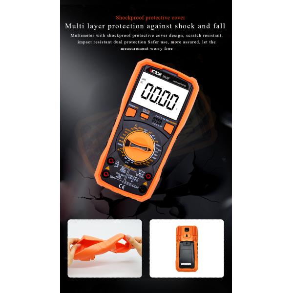 VC9808+ VICTOR Digital Multimeter 2000uF Capacimeter 10MHz Frequency