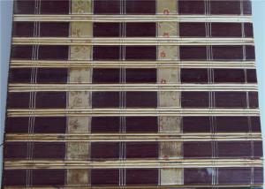 Popular Bamboo Roller Blinds , Patio Bamboo Roll Up Shades Costom Pattern
