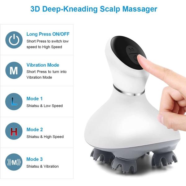 5V 1A Wireless Head Scalp Massager