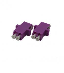 Best LC - LC DX Fiber Optic Adapter , Plastic Material Fiber Optic Connector Adapters wholesale