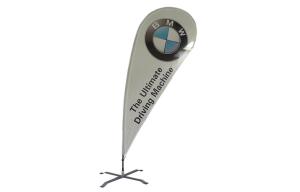 Best Digital Printing Promotional Teardrop Advertising Flags With Ground Spike wholesale