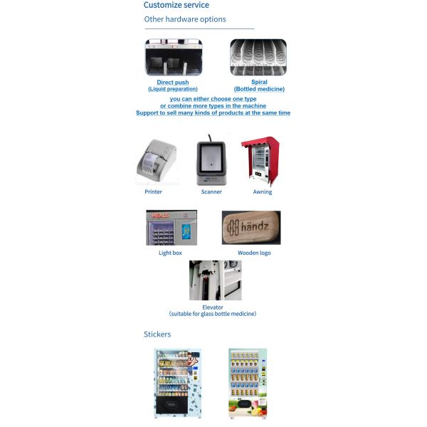 Micron Smart Cola Canned Beverages vending machine Drink Snack Vending Machine Large Capacity