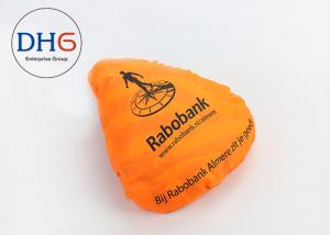 Toddler Bicycle Seat Cover Polyester Nylon Orange DHG-B017 Logo Printable