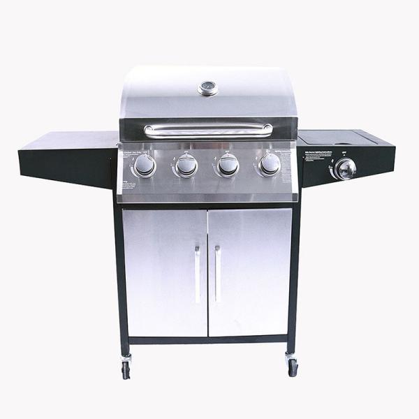 Cheap Outdoor Commercial Balcony Barbecue Gas Grill with Stainless Steel Portable Design for sale