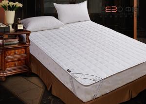 Best Polyester Outer Material Hotel Mattress Protector King Size With GTT / SASO wholesale