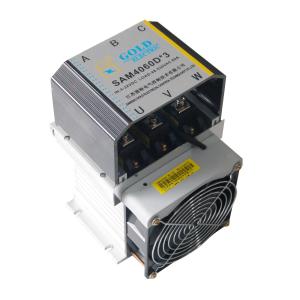 60A 225mm Single Phase Solid State Relay Switch Temperature Exorbitant Prevent