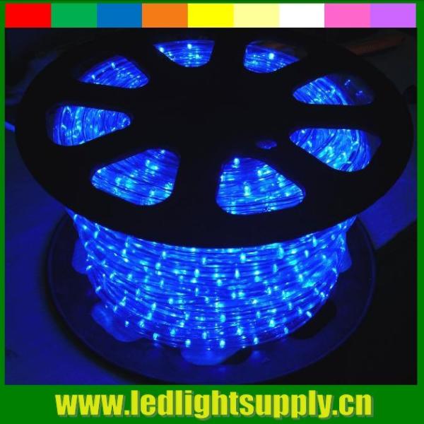 Cheap blue waterproof led strip lights 2 wire led christmas rope light for sale