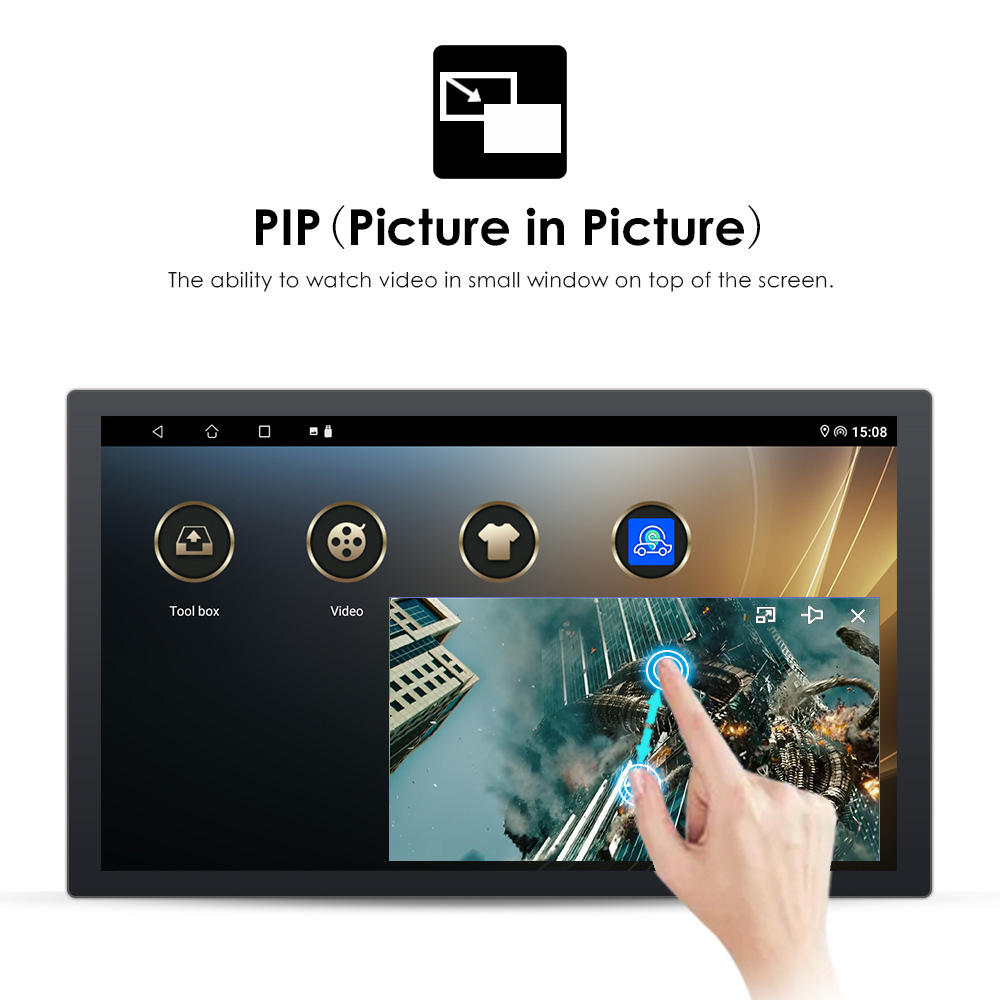 Universal Car Fitment 2.5D IPS Touch Screen 2 32G Android 12 Car Multimedia Player 9/10 Inch Radio Audio Head Unit
