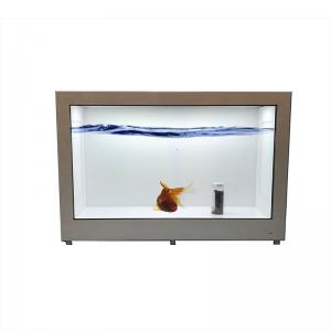 32/43/49/55 Inches IR Touch Transparent LCD Showcase For Window Shopping Support Android OS