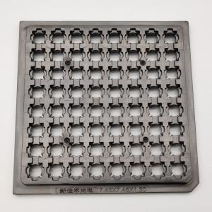 China Through Hole Structure Plastic Cavity Trays For Loading Camera Lens on sale