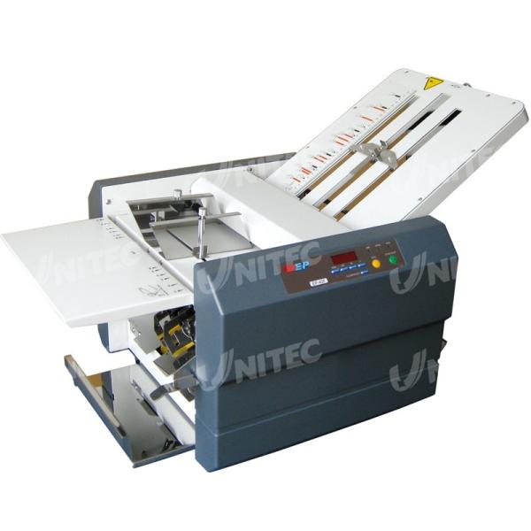 Cheap 50W Desktop Paper Folding Machine , A3 Tabletop Paper Folder for sale