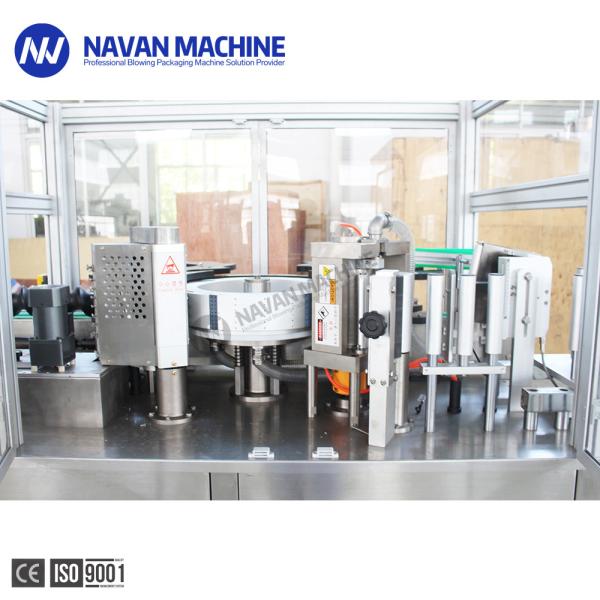 Linear Hot Melt Glue OPP Labeling Machine For Liquid Beverage Packaging Line