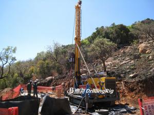 Best 3000m Wireline Core Drilling Rig Machine, Crawler Mounted Core Sample Drilling Rig DF-H-8 wholesale