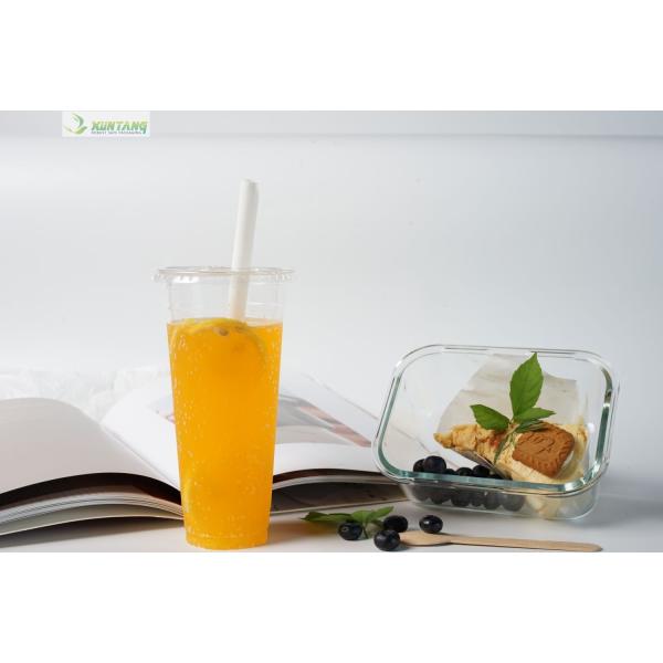 Bioplastic 100% Biodegradable PLA Straws 7mmx210mm