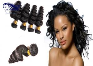 Best 8-30 Loose Wave 8A Unprocessed Hair Weaving Remy Indian Hair Extensions wholesale