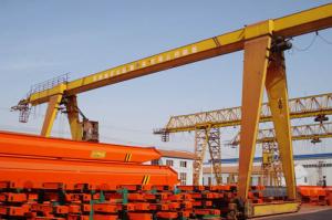China Single girder gantry crane hoist crane on sale