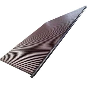 Best Woodgrain Aluminum Grille Fence For Durable Exterior Garage Doors wholesale