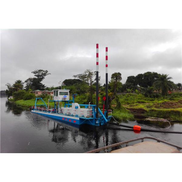 18 Inch River Sand Cutter Suction Dredger With Dredge Pump