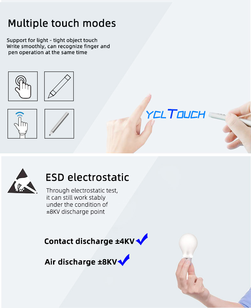 15-500 Inch Infrared Touch Screen PCB Customize Sized With 40 Points